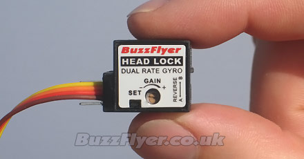BuzzFlyer Dual Rate Head Lock Gyro