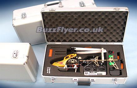 Model helicopter flight cases