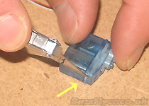 Connect the battery