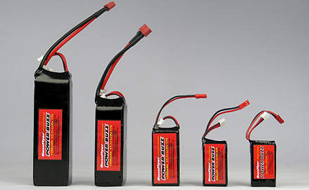 Power Buzz Lipo batteries