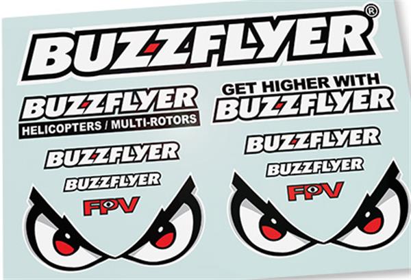 BuzzFlyer Phantom Sticker Sheet