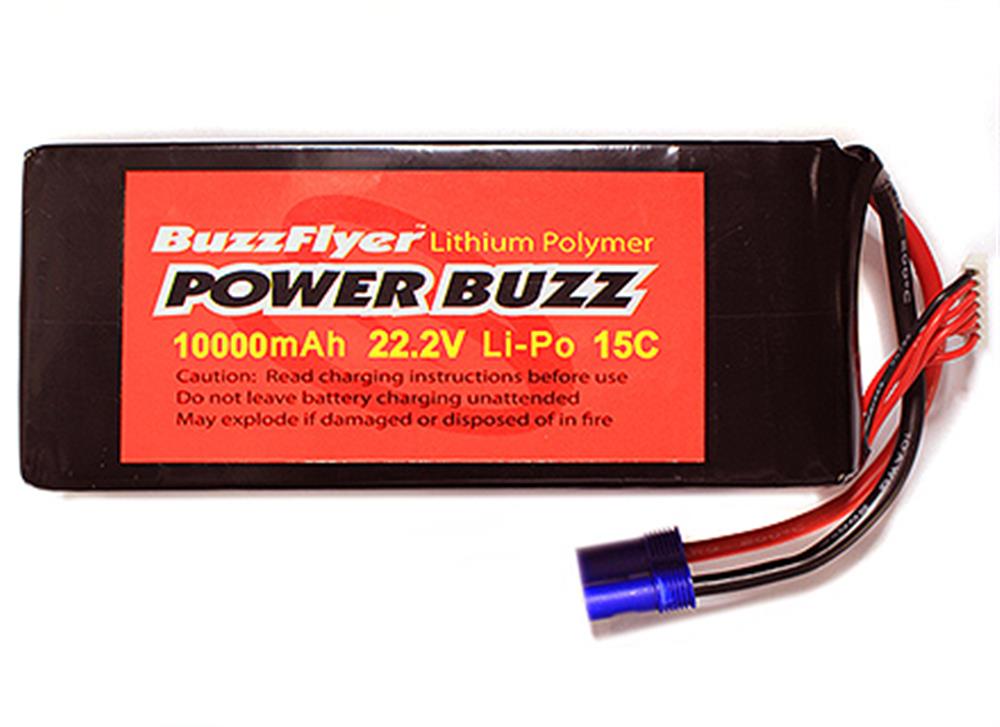 PowerBuzz 10000mAh Lipo 22.2v 6 Cell