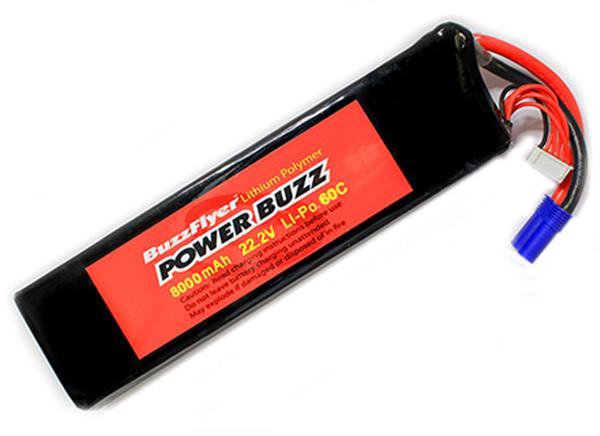 PowerBuzz 8000mAh Lipo 22.2v 6 Cell