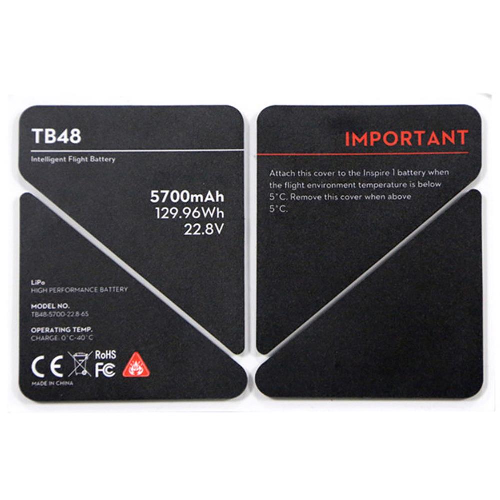 Inspire 1 - TB48 Battery Insulation Sticker