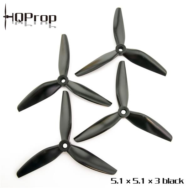 HQProp 5.1X5.1X3V1S-PC Durable Polycarbonate Propeller