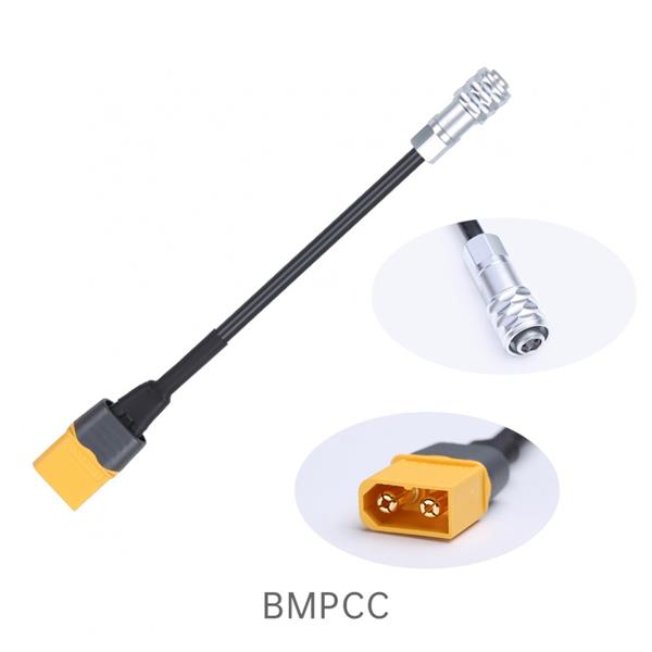  XT60H-Male Power Cable for BMPCC